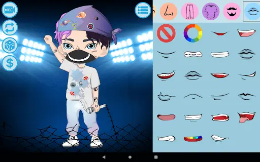 Avatar Maker: Rap star screenshot 19