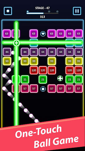 Crazy Bricks Breaker Ball Game screenshot 1
