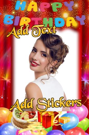 Happy Birthday Frames Birthday Photo Frame 3 تصوير الشاشة