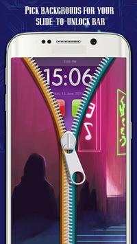 Zip Lock Screen : Neon Bright screenshot 3