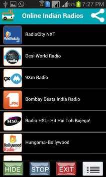 Online Indian Radios screenshot 2