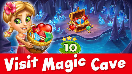 Tropic Trouble Match 3 Builder 16 تصوير الشاشة