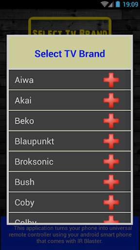 TV Remote Control - All TV screenshot 5
