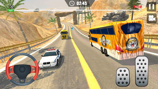 Offroad Bus Climb Hill Racing screenshot 2
