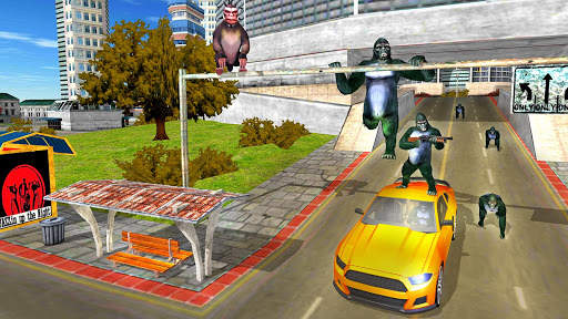 Angry Apes Attack Survival War screenshot 14