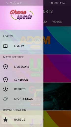 Ghana Live Sports screenshot 1