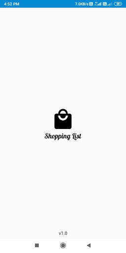 Shopping List screenshot 1