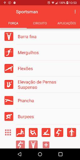 Atleta. Treino em casa screenshot 1