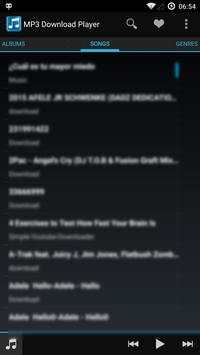 Free MP3 Music Downloader Player screenshot 1