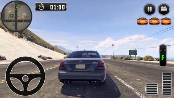 City Driving Mercedes - Benz Simulator screenshot 3