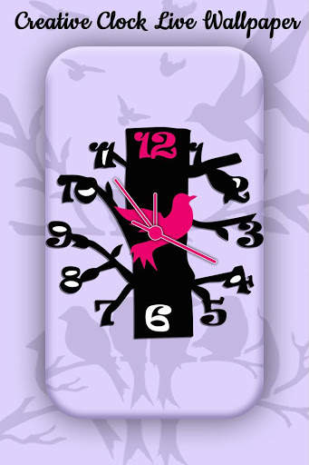 Creative Clock Live Wallpaper screenshot 2