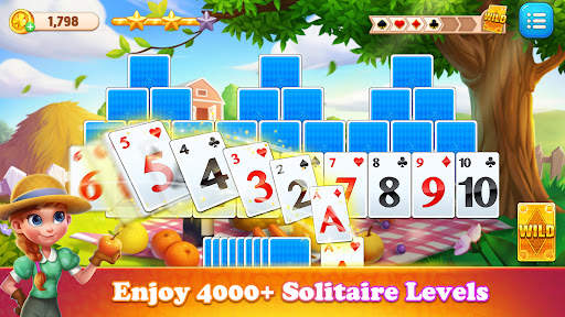 Solitaire : TriPeaks Farm screenshot 1