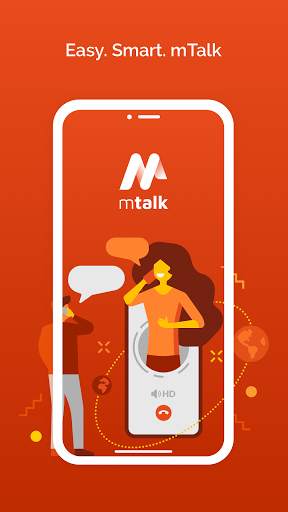 mTalk: Call and save money screenshot 1