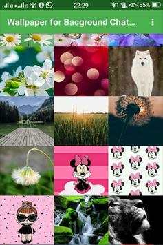 Wallpaper for Background Chat Whatsapp screenshot 2