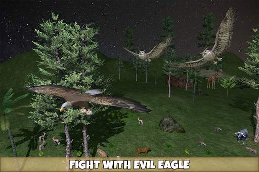 Owl Bird Simulator Birds Game screenshot 12