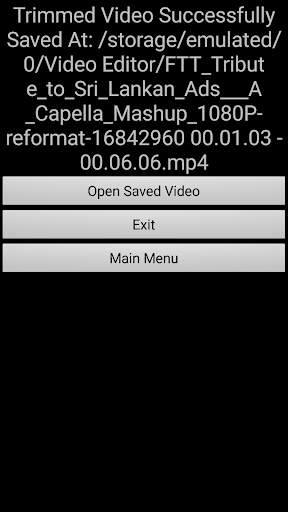 Video Editor Trimmer Classic screenshot 5