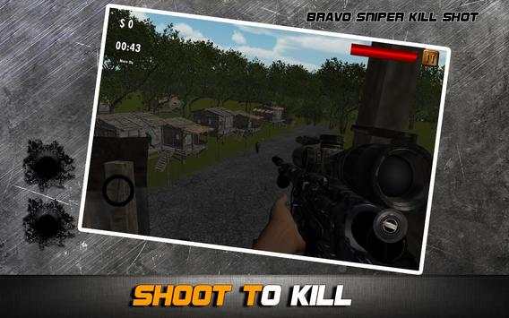 Bravo Sniper Pembunuh Ditembak screenshot 4