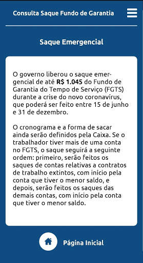 Consulta Saques FGTS 2020 (Ativo e Inativo) screenshot 3