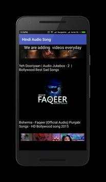 Hindi Audio Song screenshot 4