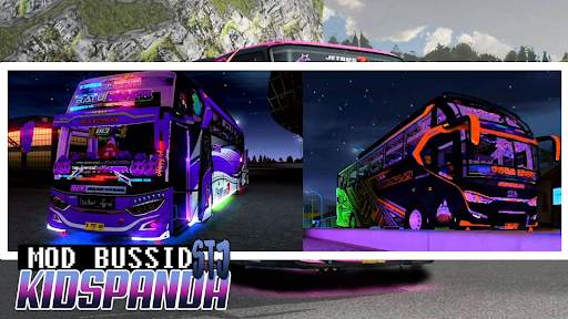 Mod Bussid Bus Panda Kids screenshot 2