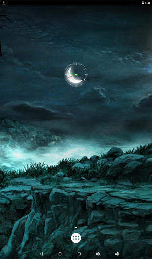 Moon Clock Live Wallpaper screenshot 12