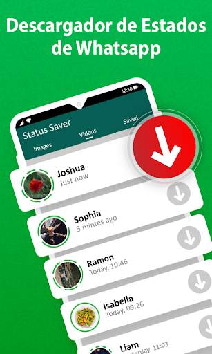 Descargador de Estados:Guardar estados de whatsapp screenshot 1