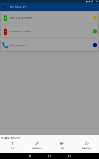 LED Blinker Benachrichtigungen screenshot 4