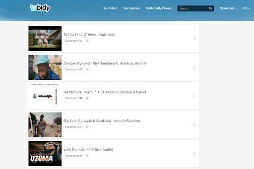 Tubidy Play - Music Download screenshot 1