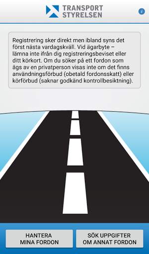 Mina fordon screenshot 1