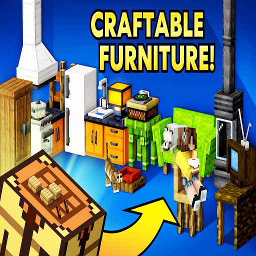 Craftable Furniture Mod For Minecraft icon