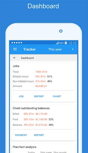 Trice - work time tracker app for freelancer screenshot 4