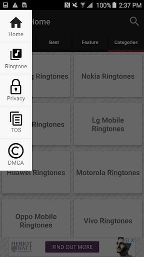 Free Android Mp3 Ringtone App For 2021 ringtones screenshot 5