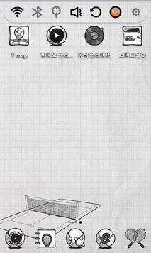 Tennis Sketch Launcher Theme screenshot 3