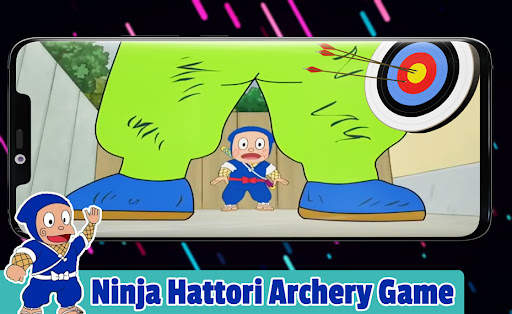 Ninja Hattori Fighting Game -New Cartoon Archery screenshot 4