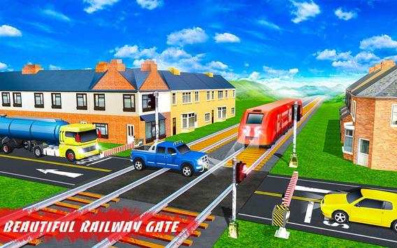 Euro Railroad Crossing: Railway Train Passing 3D screenshot 2