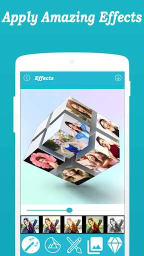 3D Cube PhotoFramePhotoEditor screenshot 3