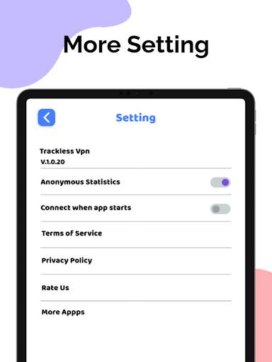 Trackless VPN: Internet Safety screenshot 15