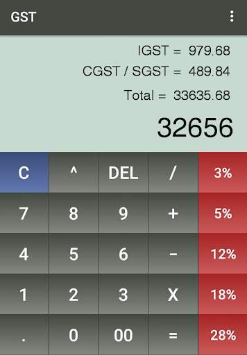 GST Calculator 2019 screenshot 2