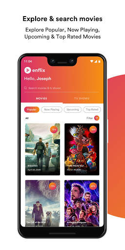 Enflix - Movies & TV Shows Reviews, Recommendation screenshot 3