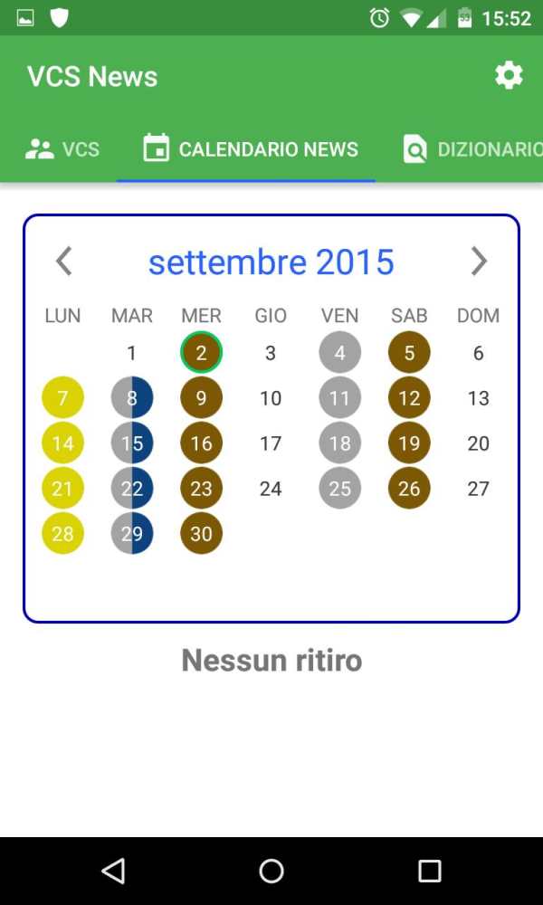 VCS Ambiente screenshot 2
