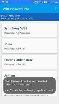 Wifi Password Pro (Recovery) screenshot 1