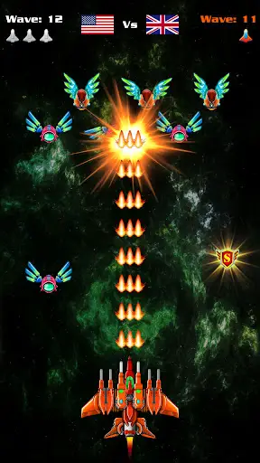 Galaxy Attack: schietspel screenshot 2