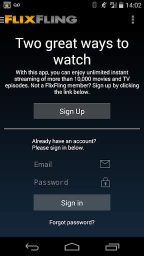 FlixFling - Streaming Movies and Music screenshot 3