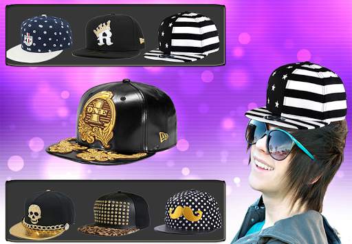 Boys Cap Photo Montage screenshot 1