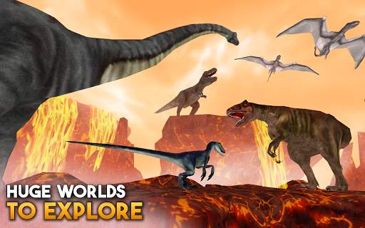 Dino World Online - Hunters 3D screenshot 3