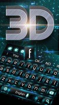 3D Tech Hologram Keyboard screenshot 1