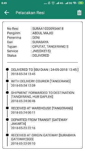 Cek Ongkir & Resi screenshot 6