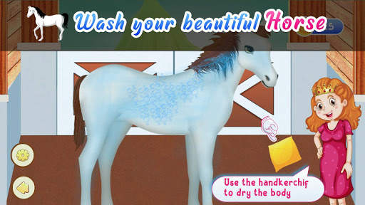 Princess Stable Horse Cleaning Games screenshot 3