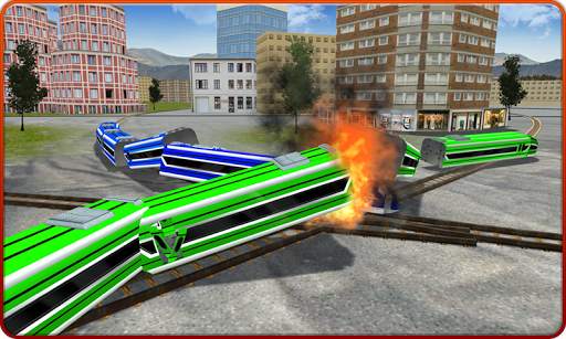 Impossible Bullet Train Drive : Subway On Rails 3D screenshot 5