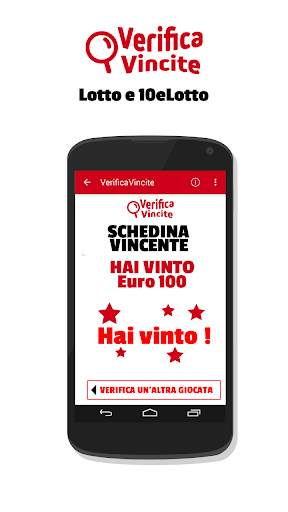VerificaVincite 10eLotto Lotto SuperEnalotto screenshot 3